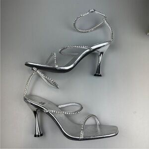 Jeffrey Campbell Sandal in Silver